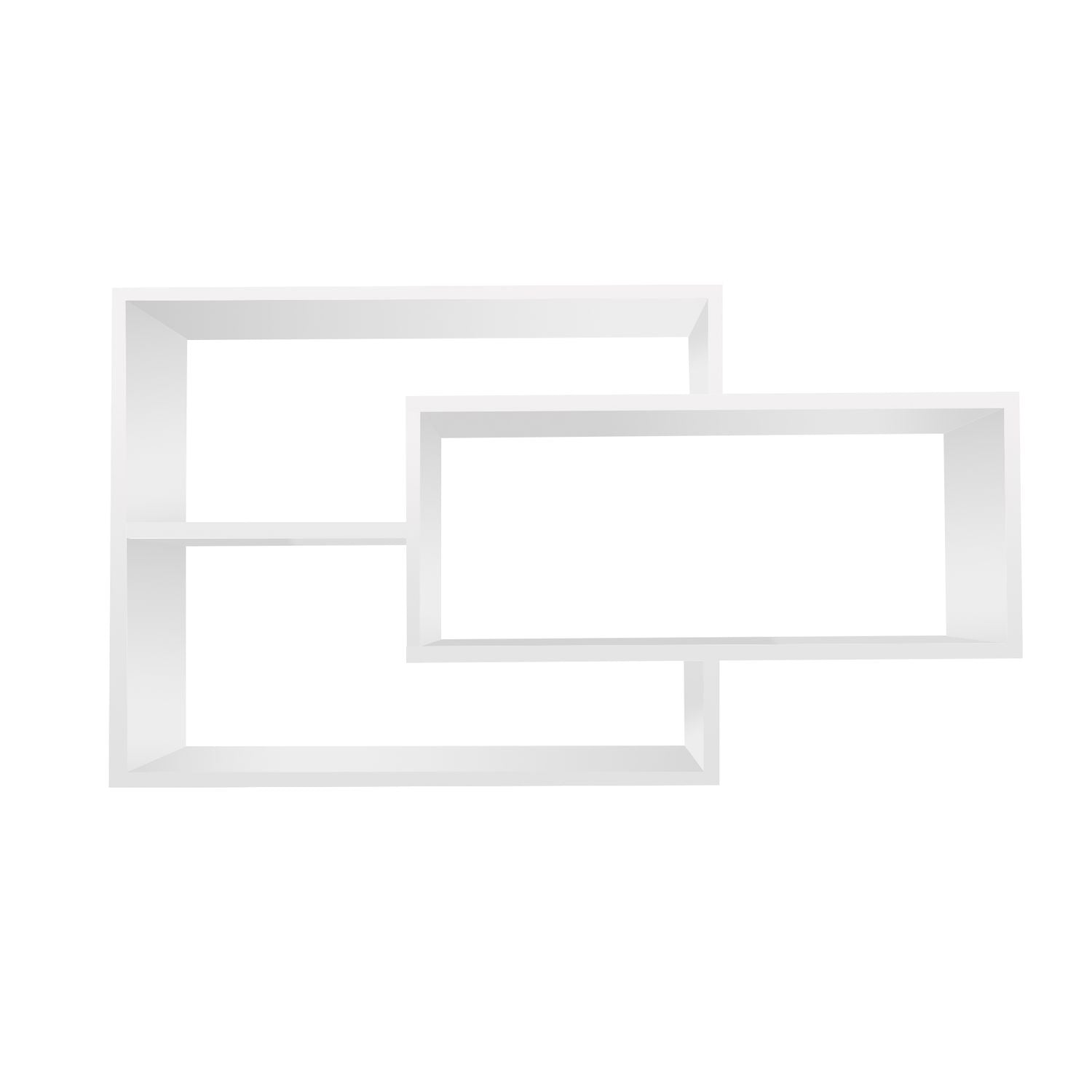 Wandregal Karo Schweberegal aus Holz