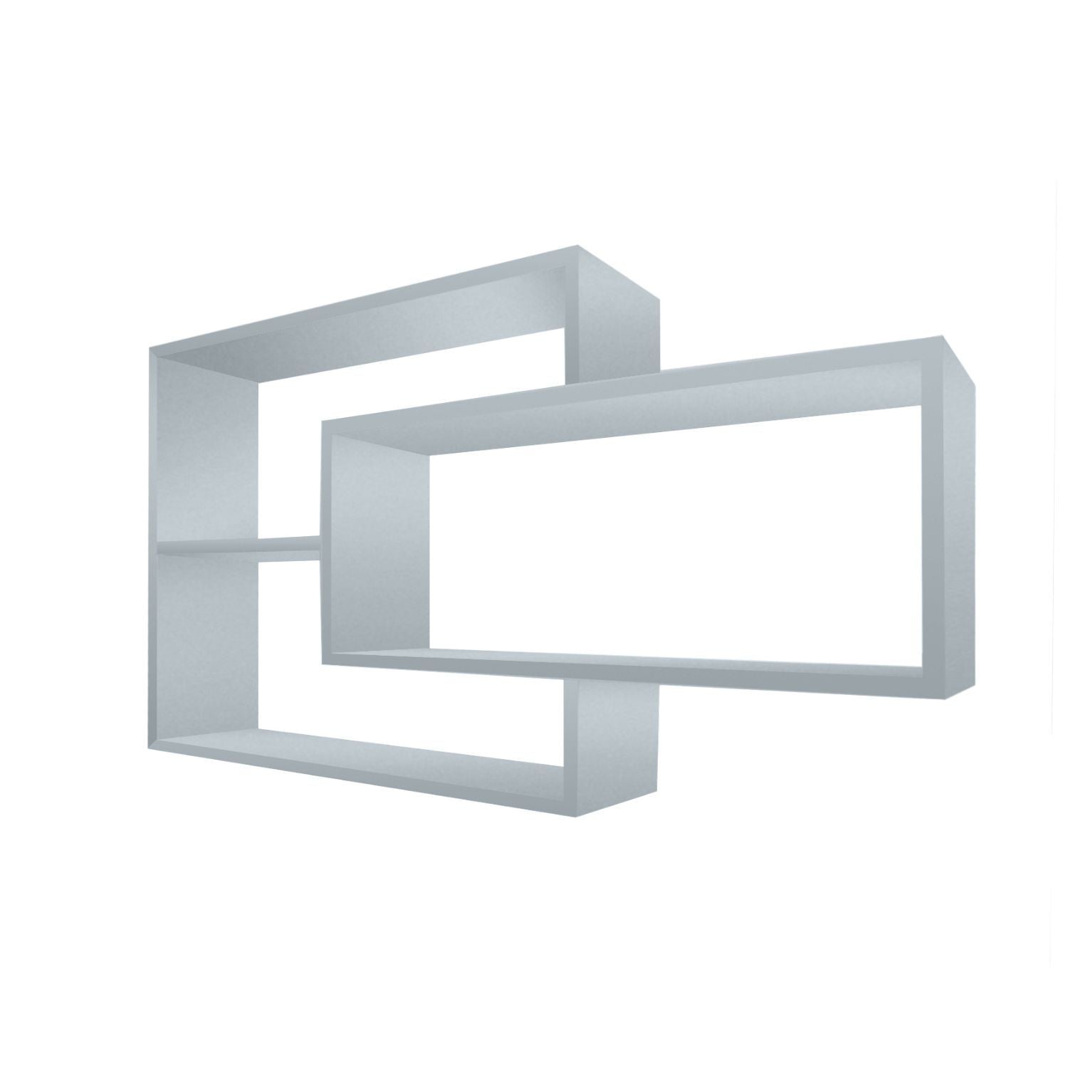 Wandregal Karo Schweberegal aus Holz