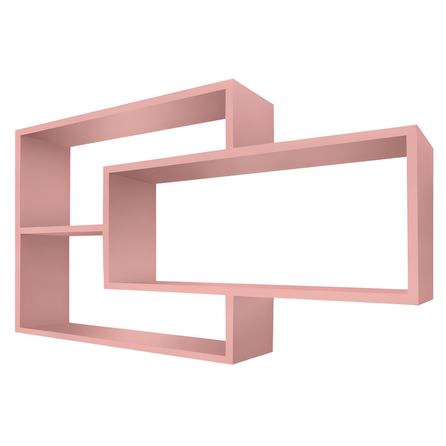 Wandregal Karo Schweberegal aus Holz