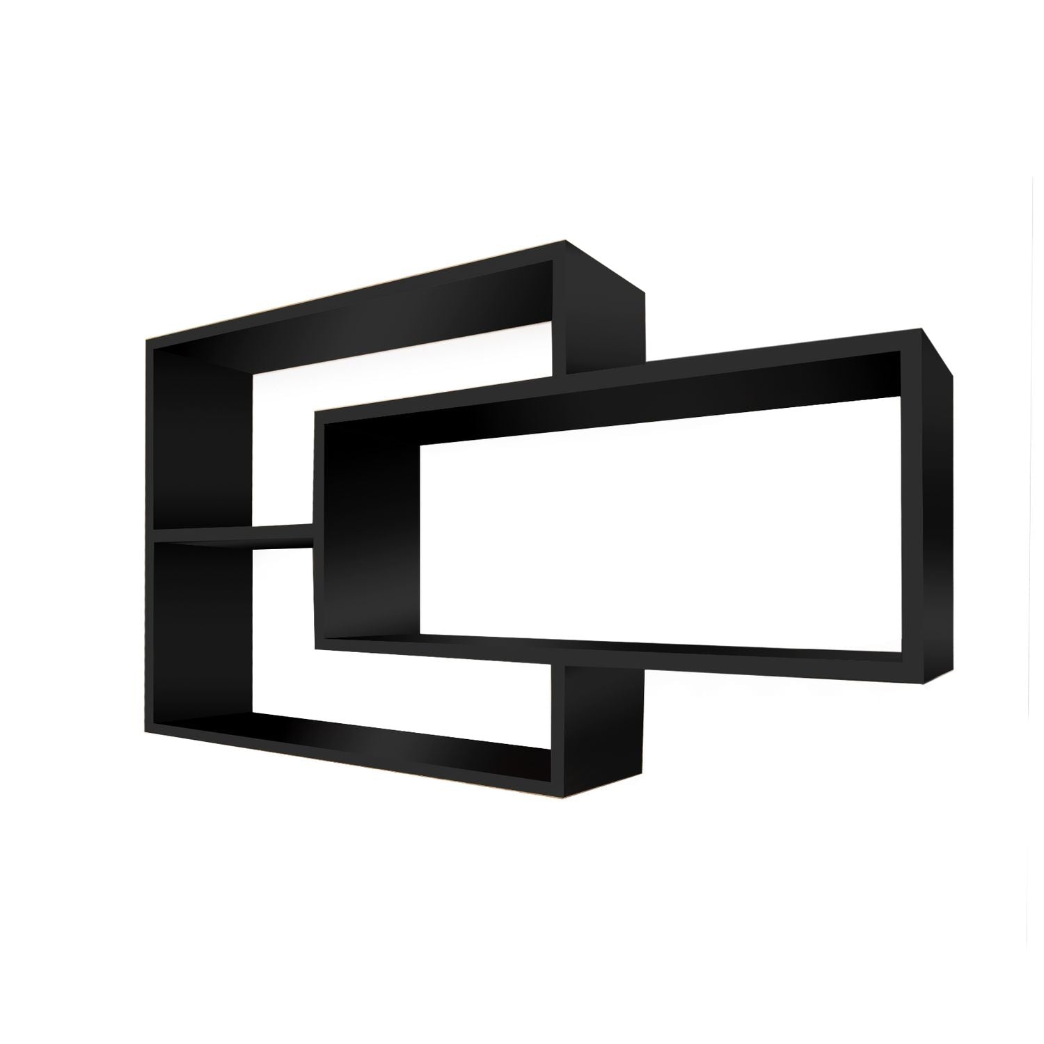 Wandregal Karo Schweberegal aus Holz