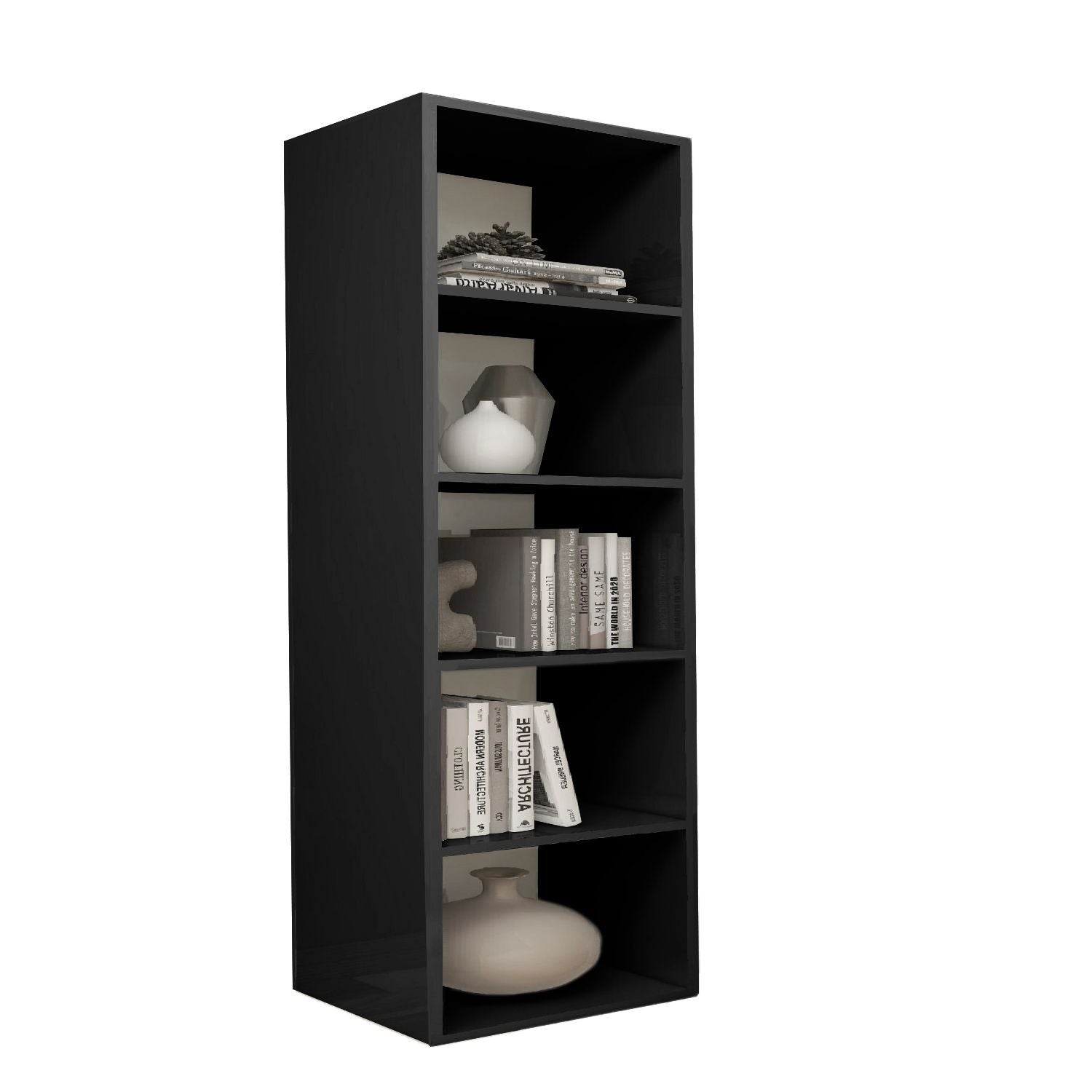 Standregal Alpha 135 in der Farbe Schwarz