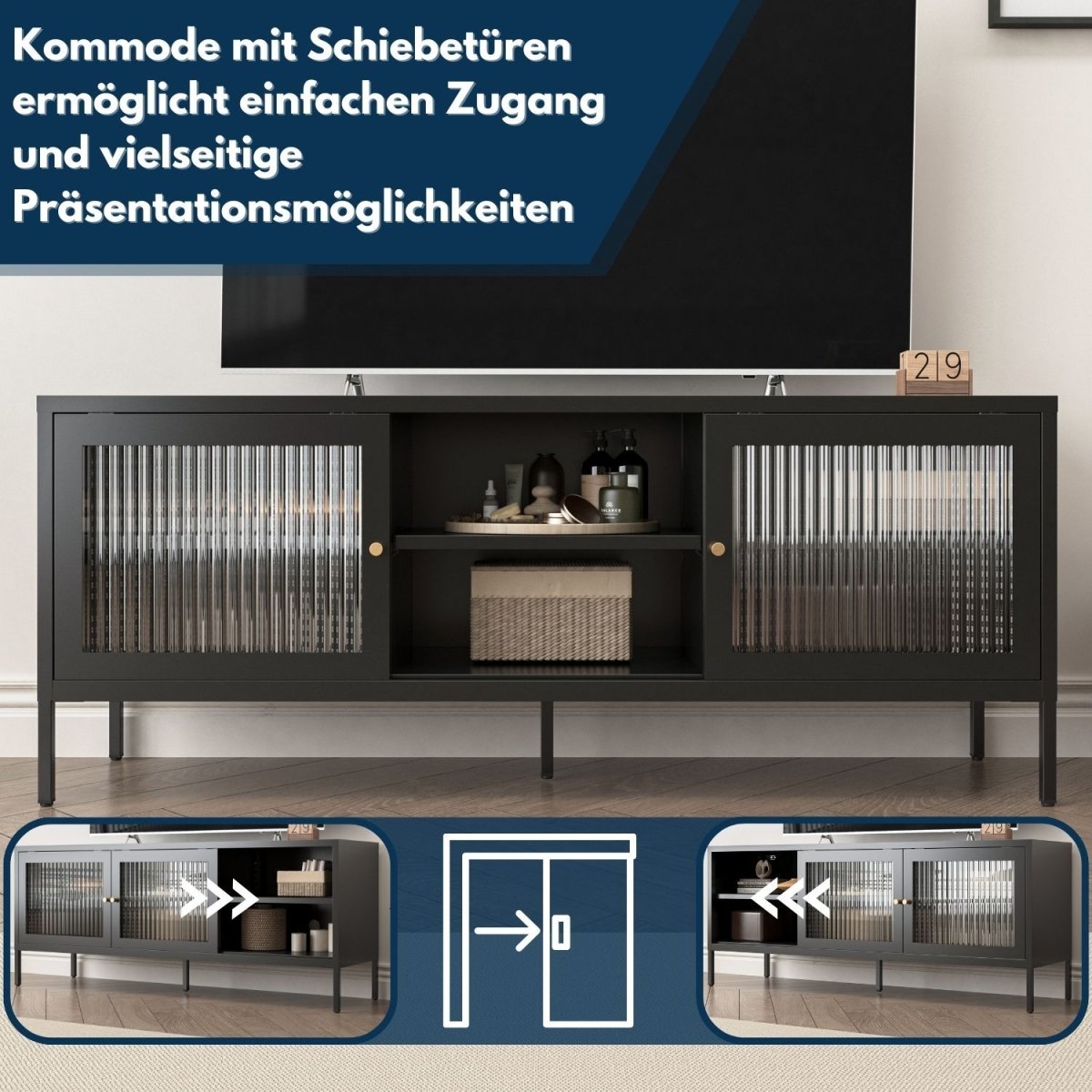 Coemo Lowboard Tokio TV - Schrank - Mein - Regal.de