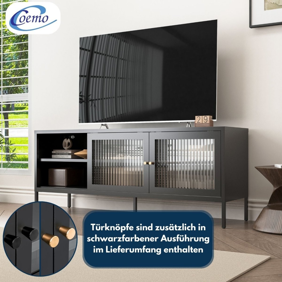 Coemo Lowboard Tokio TV - Schrank - Mein - Regal.de