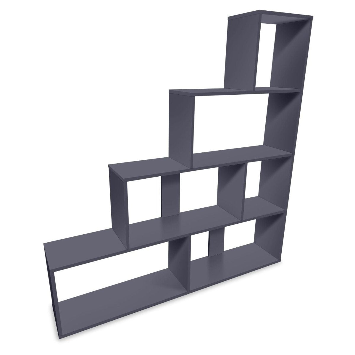 Coemo Treppenregal Scala aus Holz 4 Etagen Stufenregal 6 Fächer - Mein-Regal.de