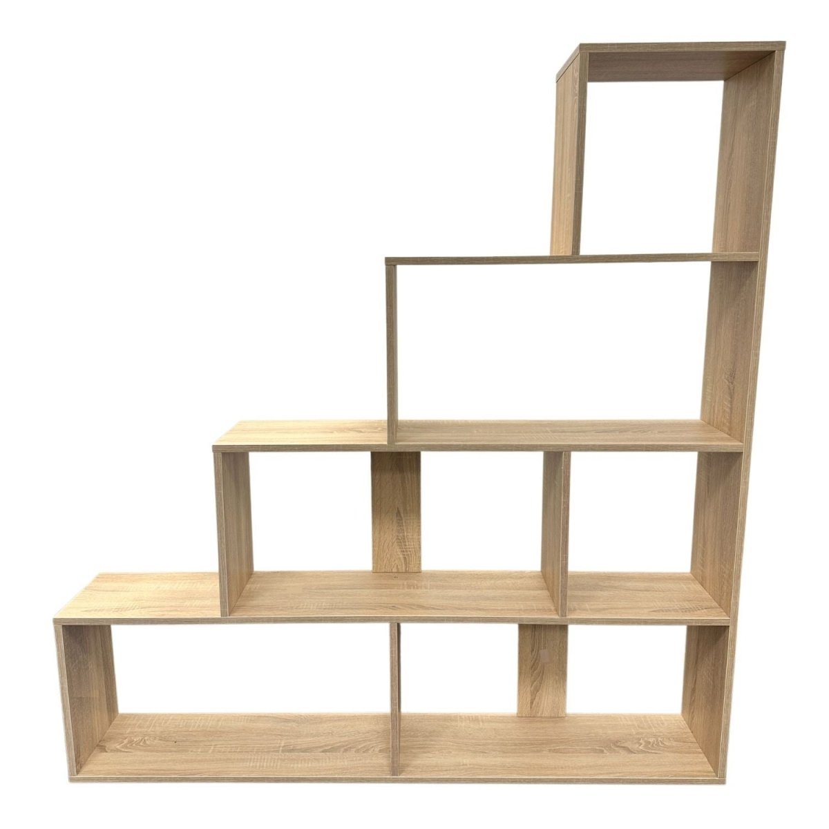 Coemo Treppenregal Scala aus Holz 4 Etagen Stufenregal 6 Fächer - Mein-Regal.de