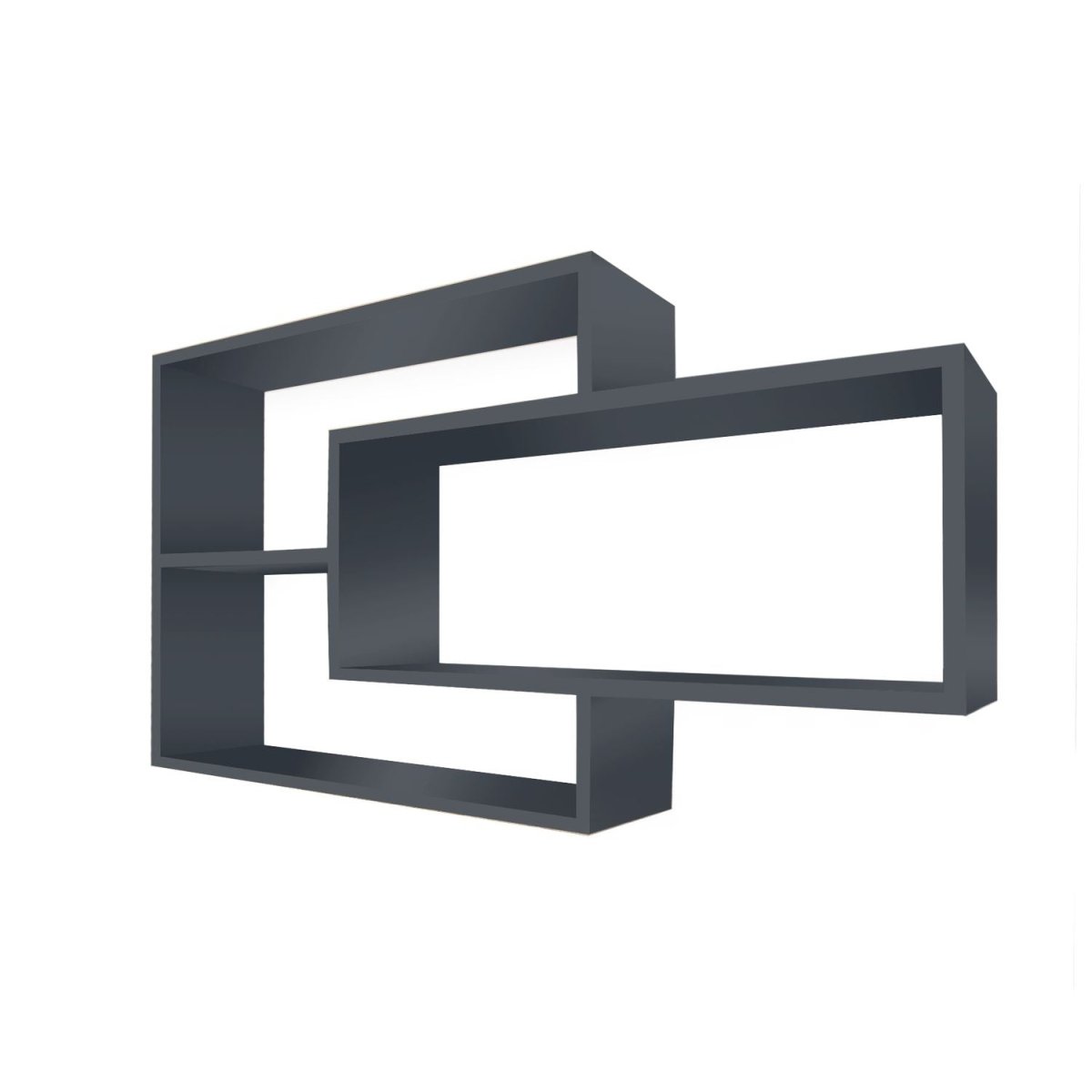 Wandregal Karo Schweberegal aus Holz - Mein - Regal.de