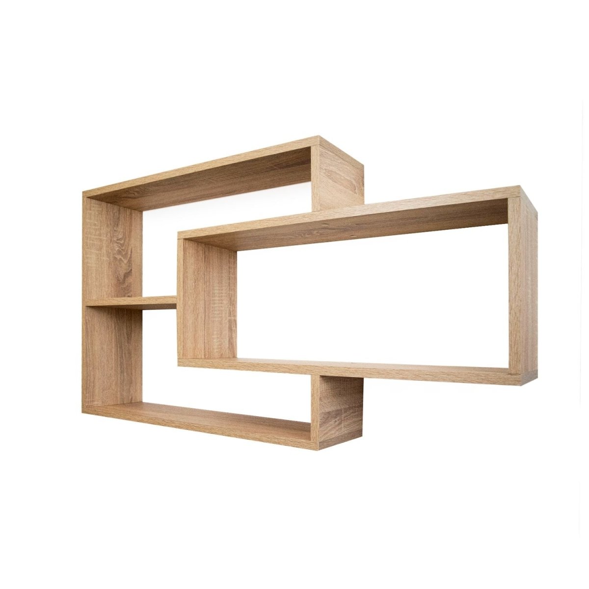 Wandregal Karo Schweberegal aus Holz - Mein - Regal.de