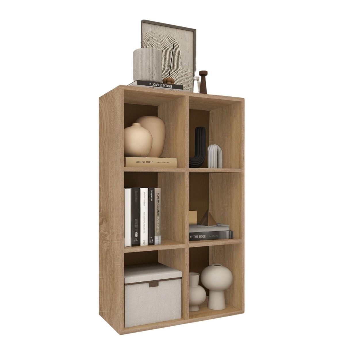 Coemo Aktenregal Delta - 6 MDF Standregal 6 Fächer - Mein - Regal.de