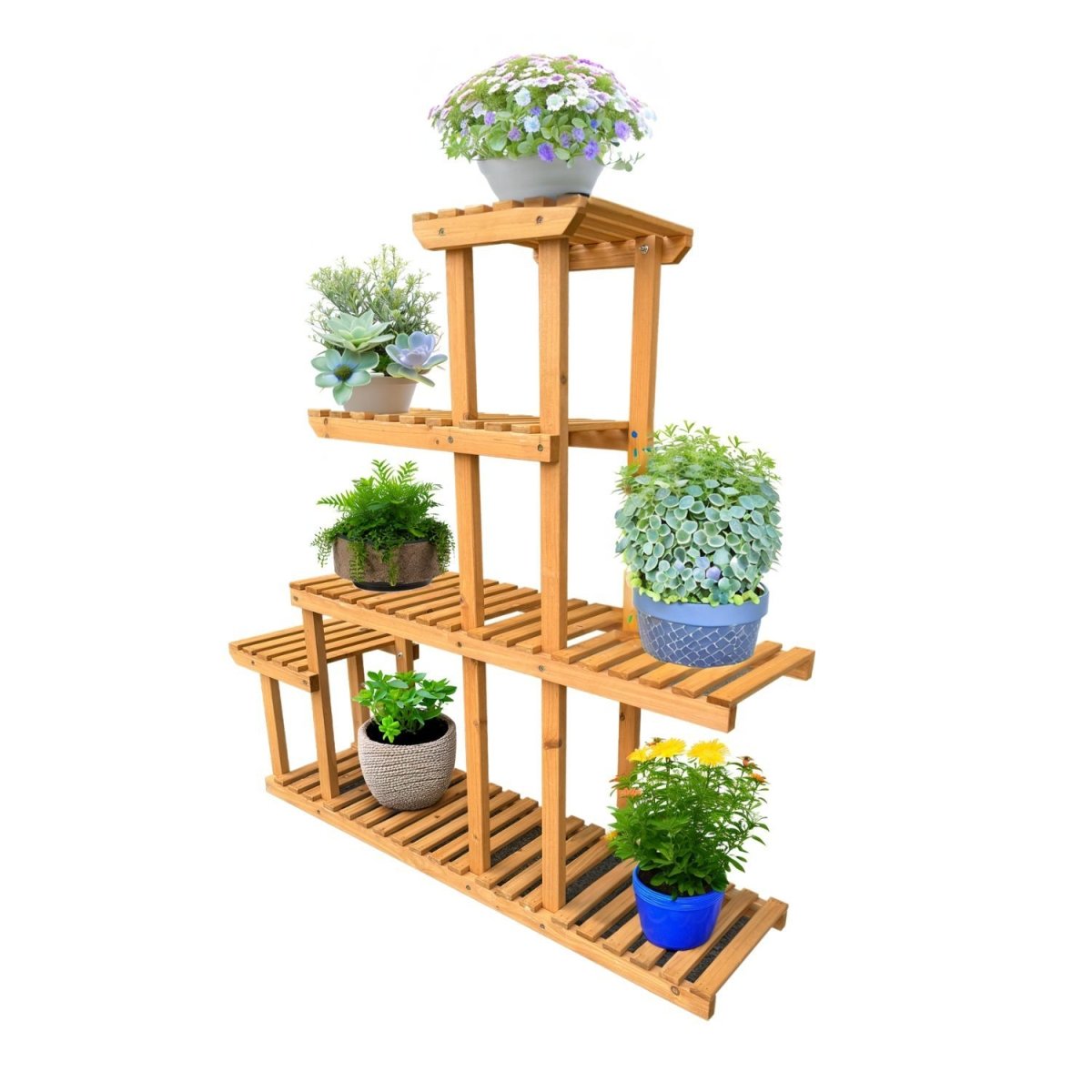 blumenständer für mehrere pflanzen Blumenregal Lena 🌷 Stabiler Pflanzenständer mit 5 Ebenen