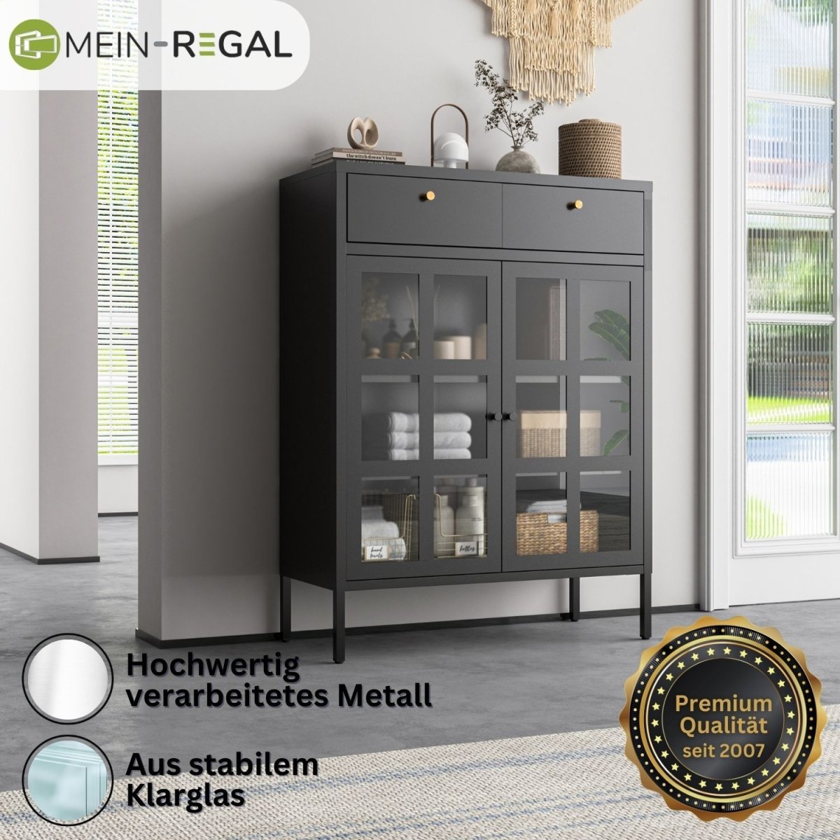 Mein - Regal Kommode Glasgow 2 Türen - Mein - Regal.de